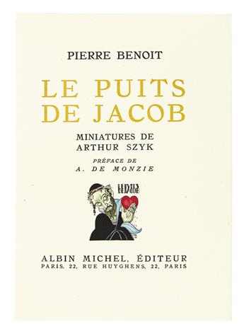 SZYK, ARTHUR. Benoit, Pierre. Le Puits de Jacob.